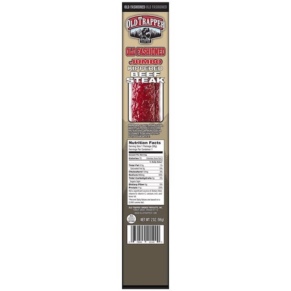 Old Trapper Old Trapper Kippered Old Fashioned Beef Steak 2 oz Bagged - 40140T