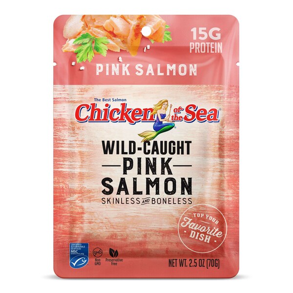 Chicken Of The Sea Chicken Of The Sea Skinless/Boneless Pink Salmon Pouch 2.5 oz., PK12 - 10048000011913