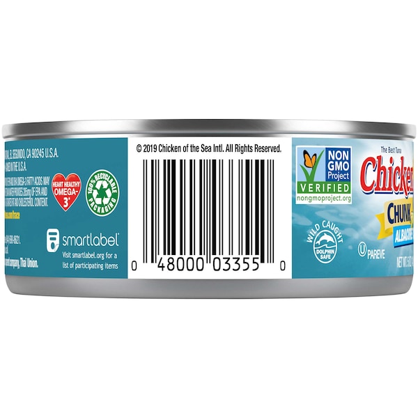 Chicken Of The Sea Chicken Of The Sea Chunk Albacore Tuna In Water 5 oz., PK24 - 10048000033557