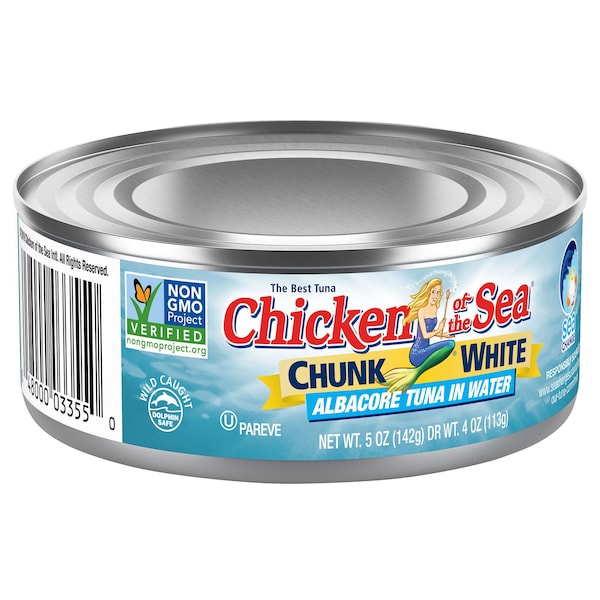 Chicken Of The Sea Chicken Of The Sea Chunk Albacore Tuna In Water 5 oz., PK24 - 10048000033557