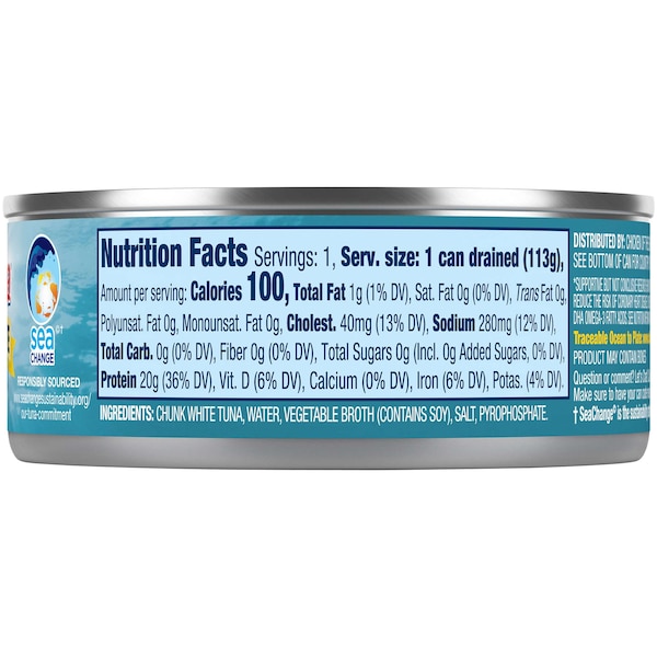Chicken Of The Sea Chicken Of The Sea Chunk Albacore Tuna In Water 5 oz., PK24 - 10048000033557