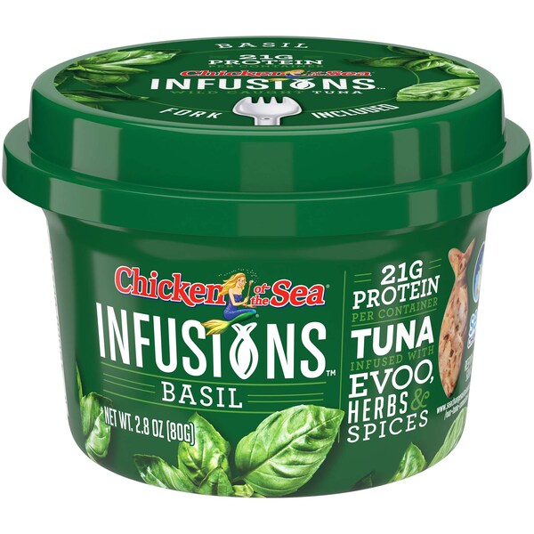 Chicken Of The Sea Chicken Of The Sea Infusions Basil Tuna 2.8 oz., PK6 - 10048000005509