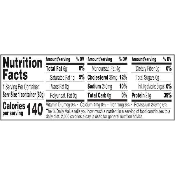 Chicken Of The Sea Chicken Of The Sea Infusions Basil Tuna 2.8 oz., PK6 - 10048000005509