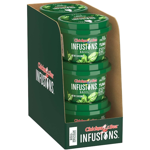 Chicken Of The Sea Chicken Of The Sea Infusions Basil Tuna 2.8 oz., PK6 - 10048000005509