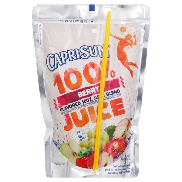 Capri Sun Capri Sun Beverage 100% Berry 60 fl. oz., PK4 - 00087684004159
