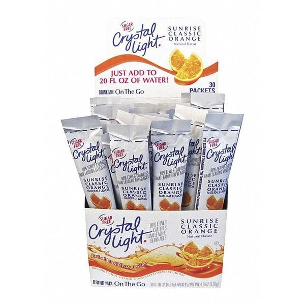 Crystal Light Drink, Clotg, Ornge, Sunrise, PK30 - GEN00504