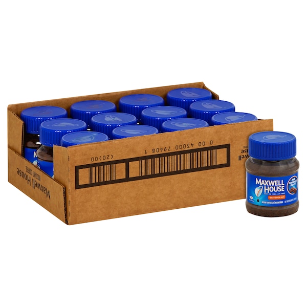 Maxwell House Maxwell House Coffee Instant Original Coffee 2 oz. Jar, PK12 - 00043000794081