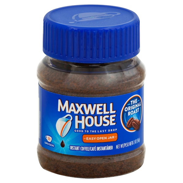 Maxwell House Maxwell House Coffee Instant Original Coffee 2 oz. Jar, PK12 - 00043000794081