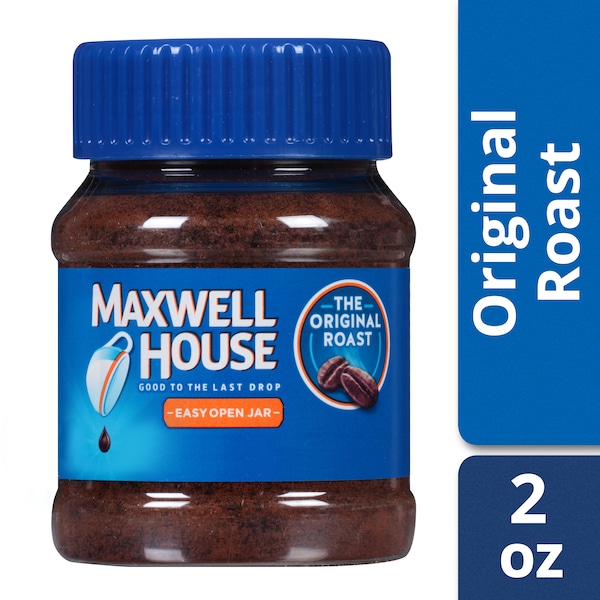 Maxwell House Maxwell House Coffee Instant Original Coffee 2 oz. Jar, PK12 - 00043000794081