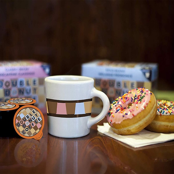 Double Donut Double Donut Flavored Coffee Blueberry-80 Ct - WM-DD-RC-BLUEBERRY-80