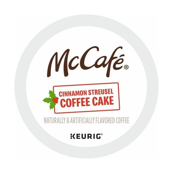 Green Mountain Coffee, Cinnamon Streusel Coffee Cake, Light Roast, K-Cup, 4PK - GMT9190
