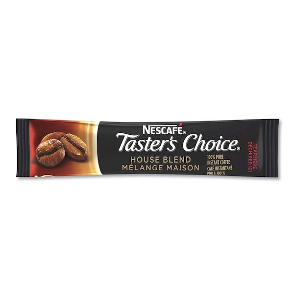 Nescafe Taster's Choice House Blend Instant Coffee, 0.1oz Stick, PK72 - 32486