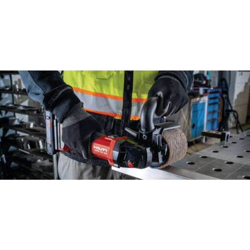 Hilti 22-Volt NURON GPB 6X Lithium-ion 4 in. Enceradora/Esmeriladora sin cable Brushless (Herramienta solamente) - 2252750