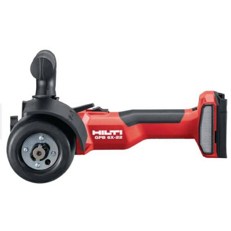 Hilti 22-Volt NURON GPB 6X Lithium-ion 4 in. Enceradora/Esmeriladora sin cable Brushless (Herramienta solamente) - 2252750