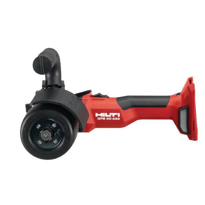 Hilti GPB 6X Máquina para pulir inalámbrica de 22 voltios Li-Ion sin escobillas de 4 pulgadas con Control de Velocidad Electrónico (Herramienta Únicamente) - 2217937