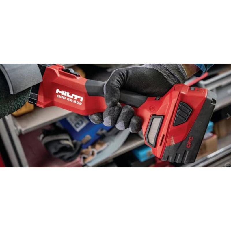Hilti GPB 6X Máquina para pulir inalámbrica de 22 voltios Li-Ion sin escobillas de 4 pulgadas con Control de Velocidad Electrónico (Herramienta Únicamente) - 2217937
