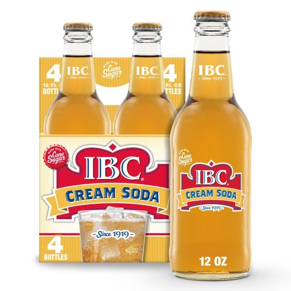 Ibc 12 oz. IBC Cream Soda Sugr Glass, PK24 - 10087191