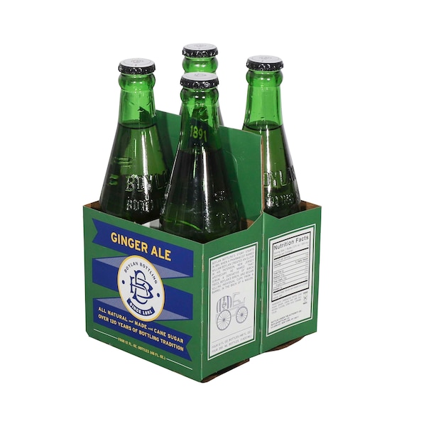 Boylan Bottling Boylan Bottling Ginger Ale Soda 12 fl. oz. Bottle, PK24 - 00760712051003