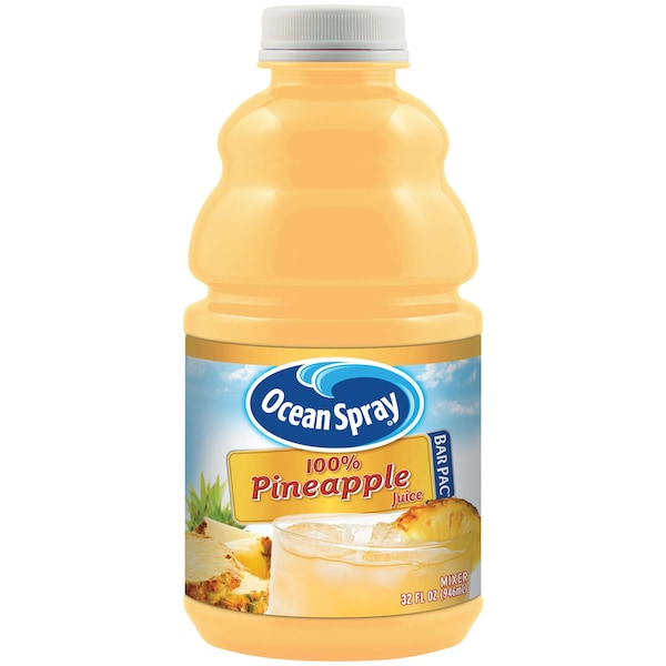 Ocean Spray Ocean Spray Bar Pac Pineapple Juice 32 oz., PK12 - 25924