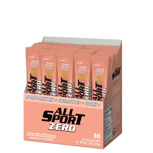 All Sport Sports Drink Mix, Peach Mango, PK50 - 10125027