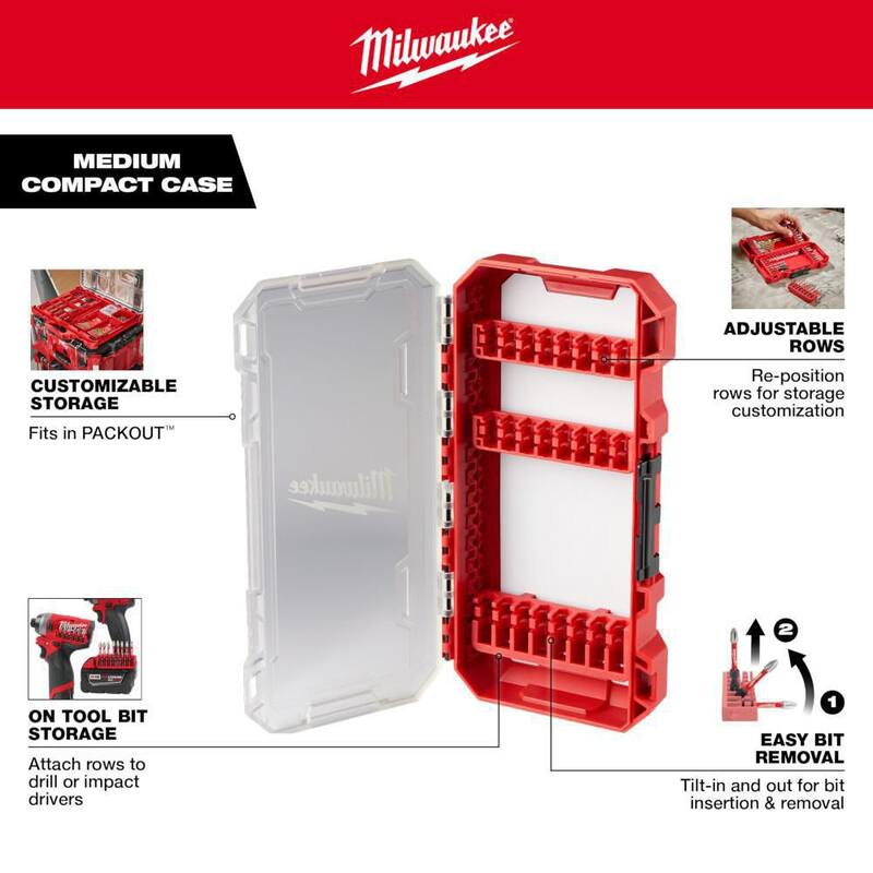 Set de Brocas de Titanio para Impacto Milwaukee SHOCKWAVE (15 piezas) - 48-89-4670