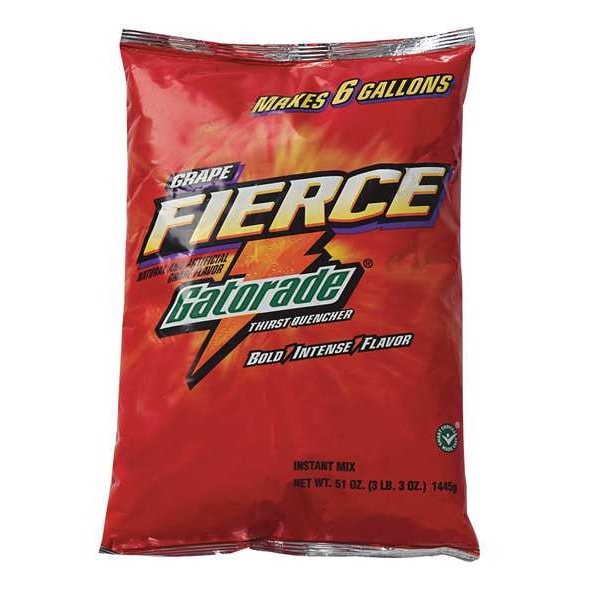 Gatorade G Series, Thirst Quencher Sports Drink Mix, Powder, Fruit Punch, 6 Gal Yield Per 51 oz Pk, 1 Pack - 33690