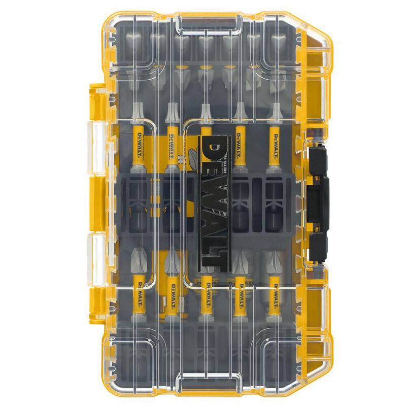Juego de puntas para destornillador de acero hexagonal DEWALT MAXFIT ULTRA de 1/4 pulg. (30 piezas) - DWAUMF30SET