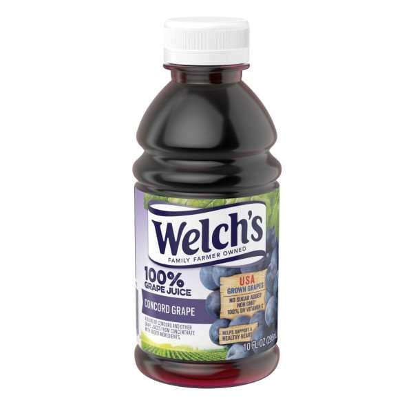Welchs Welch's 100% Grape Juice 10 oz., PK24 - WPD35400