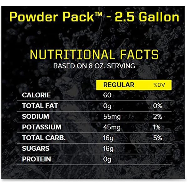 Sqwincher Sports Drink Mix Powder 23.83 oz., Orange - 159016041