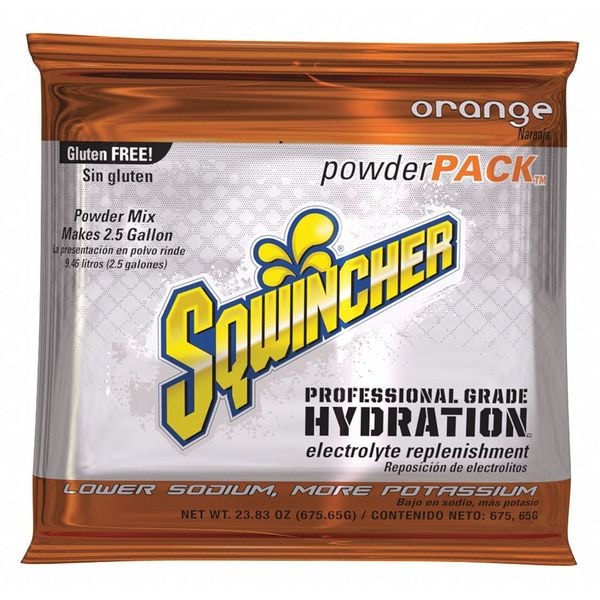 Sqwincher Sports Drink Mix Powder 23.83 oz., Orange - 159016041