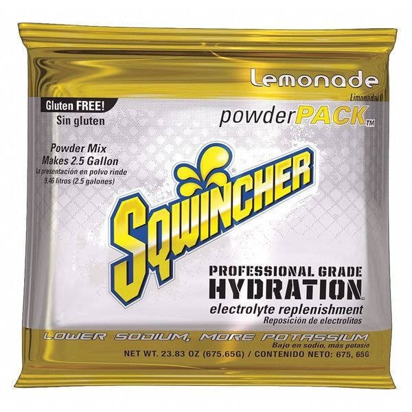 Sqwincher Sports Drink Mix Powder 23.83 oz., Lemonade - 159016040