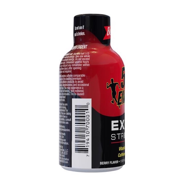 5 Hour Energy 5-hour Energy Extra Strength Sugar Free Berry Energy Shot 1.93 oz - 718128