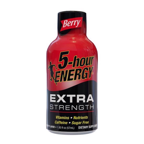 5 Hour Energy 5-hour Energy Extra Strength Sugar Free Berry Energy Shot 1.93 oz - 718128