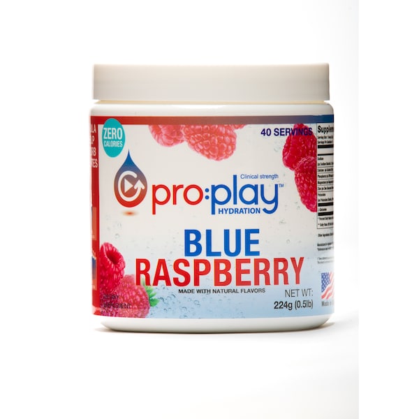 Hydration Health Products Pro:Play Blue Raspberry 40-serving Tub - 31172