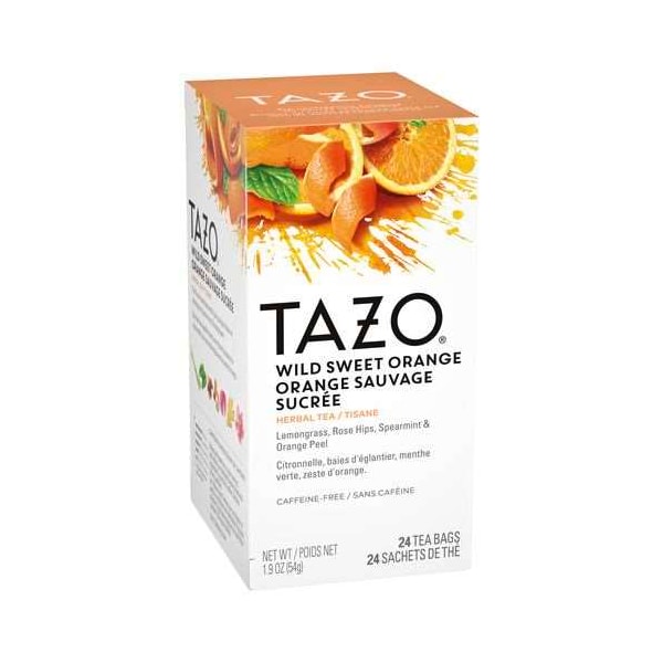 Tazo Tazo Wild Sweet Orange Tea Bag, PK144 - 00794522200306