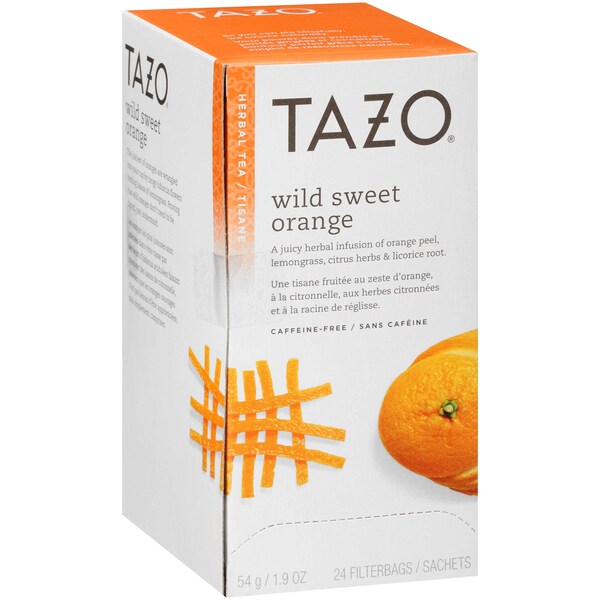 Tazo Tazo Wild Sweet Orange Tea Bag, PK144 - 00794522200306