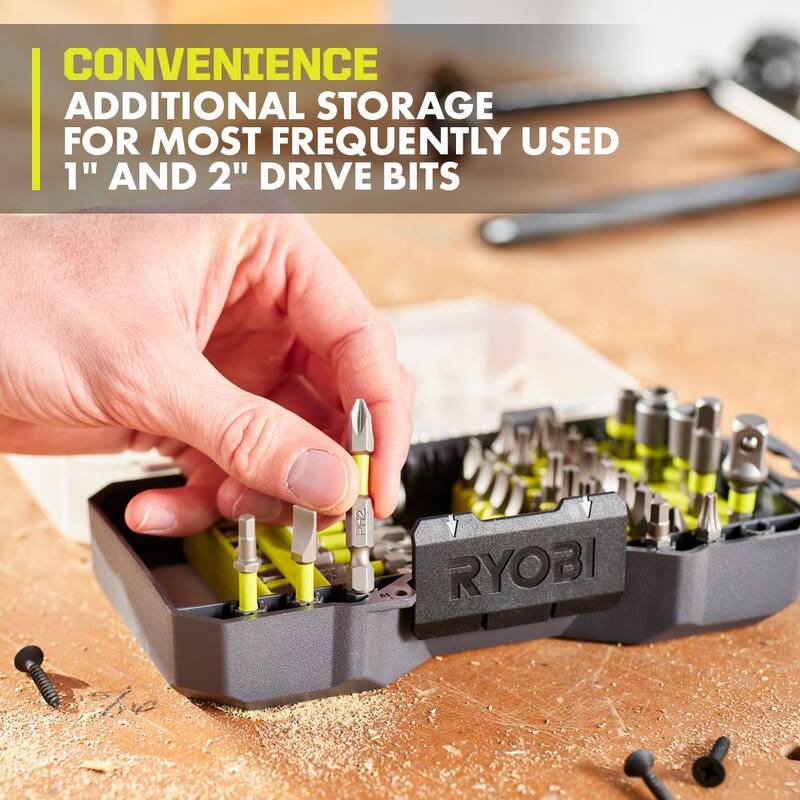 Juego de conducción con clasificación de impacto de RYOBI (70 piezas) - A967001