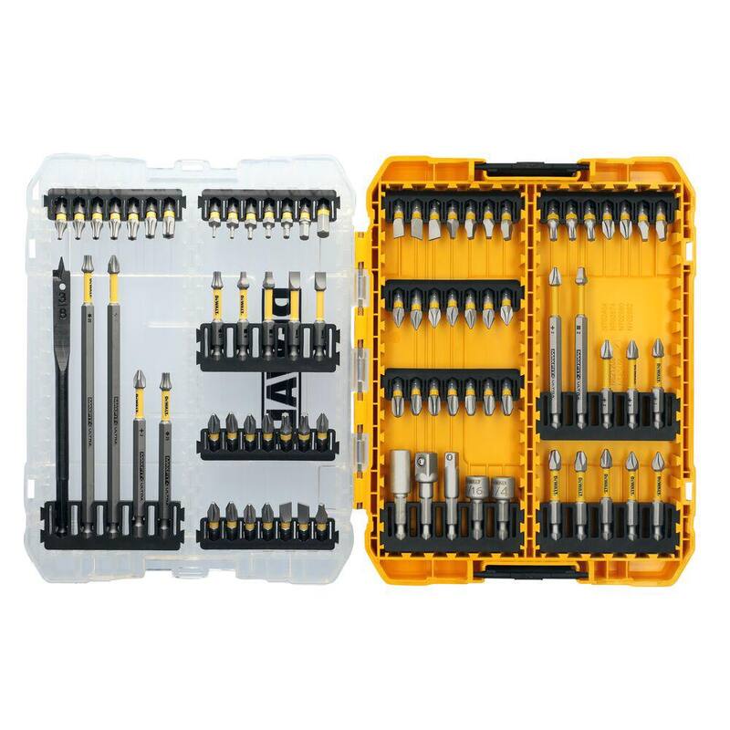 Juego de puntas para atornillar DEWALT MAXFIT ULTRA Steel (81 piezas) - DWAMF81SET