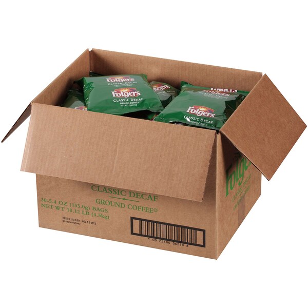 Folgers Folgers Decaffeinated Coffee Urn 5.4 oz., PK30 - 2550006218