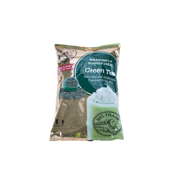 Big Train Big Train Dragonfly Green Tea Blended Creme Drink Mix 3.5lbs, PK5 - BT.656115
