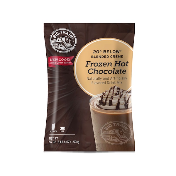 Big Train Big Train 20 Degrees Below Frozen Hot Chocolate Drink Mix 3.5lbs, PK5 - BT.650500