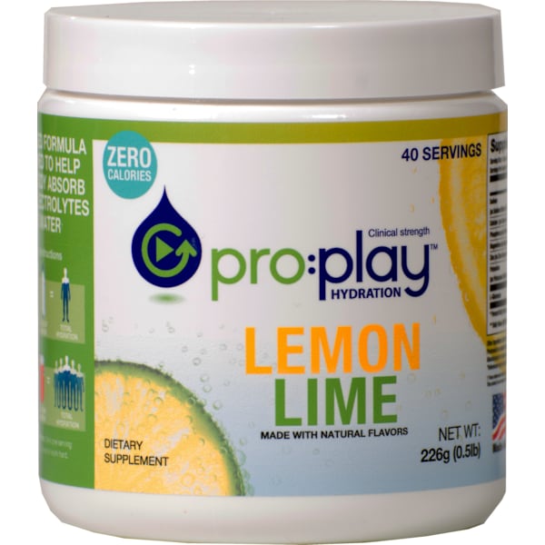 Hydration Health Products Pro:play Hydration Powder Tub, Lemon Lime, PK12 - 31152