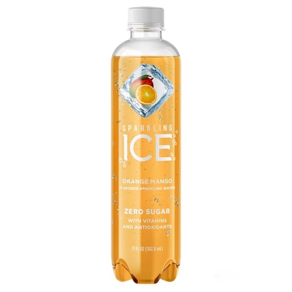 Sparkling Ice Sparkling Ice Orange Mango Carbonated Water 17 oz 1 pk - 24574