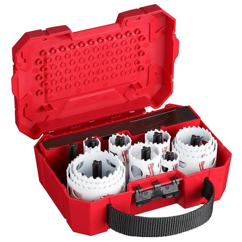 Juego de sierra perforadora bimetálica de propósito general Milwaukee HOLE DOZER (16 piezas) - 49-22-4030
