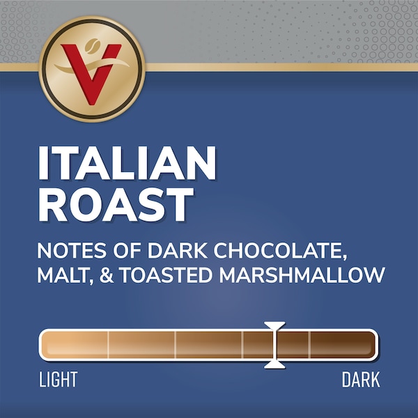 Victor Allen Victor Allen's Coffee Italian Roast, Dark Roast, 42 Count, Single Serve Coffee Pods for Keurig K-Cup Brewers - FG014600RV