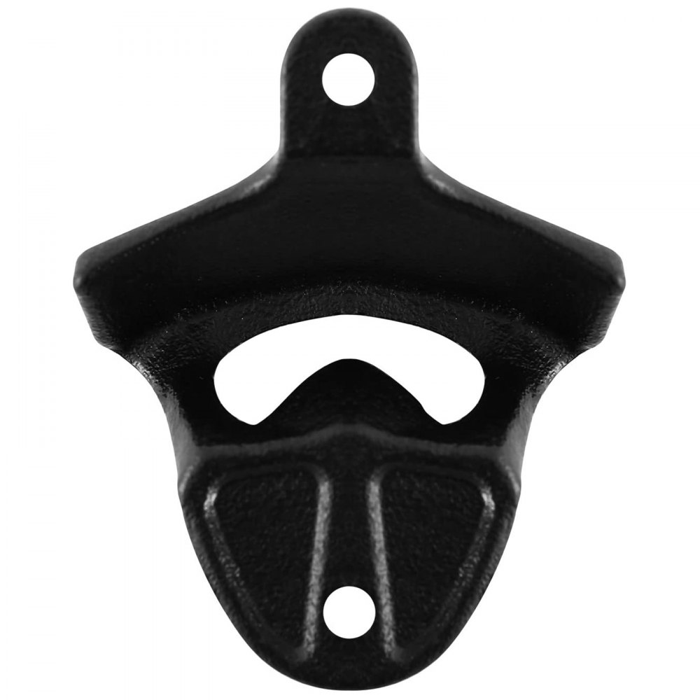 VEVOR Cast Iron Bottle Opener 100 Pcs Rustic Classic Wall Mount for Home Bars and Man Cave - FJFGGBSZTPJKPQ001V0