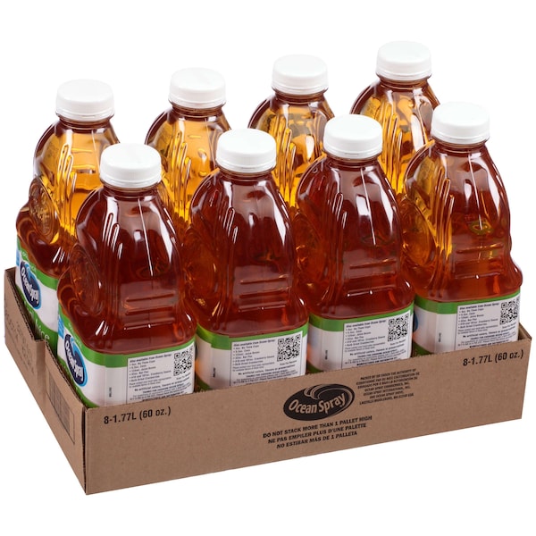 Ocean Spray Ocean Spray 100% Apple Juice 60 fl. oz. Bottles, PK8 - 32797