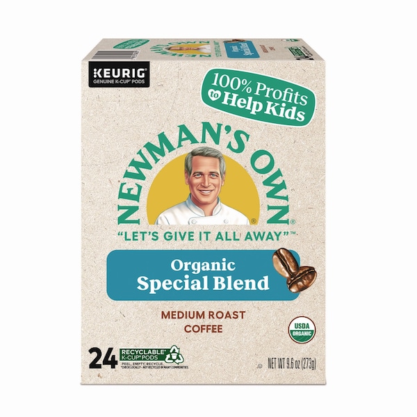 Newmans Own Organics Special Blend Coffee K-Cups, PK24 - 4050