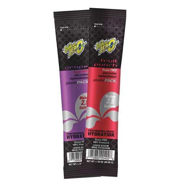 Sqwincher Sports Drink Mix Powder 1.76 oz., Grape, PK8 - 159016804
