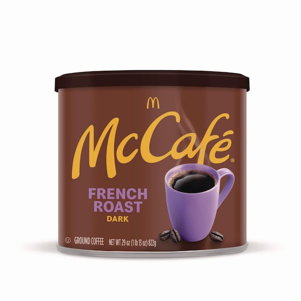 Mccafe Ground Coffee, French Roast, 29 oz Can - 043000078310